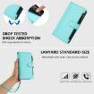 OnePlus Ace 5 Ultra Mint Green Leather Case with 9 Card Slots & Strap - 6