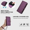 OnePlus Ace 5 Ultra Purple Leather Case - Magnetic Closure, 9 Card Slots - 6