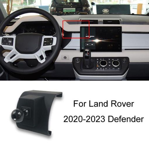 Land Rover Defender 20-23 Left Drive Phone Navigation Bracket Base - 1