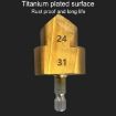 Hex Shank PPR Step Drill Bits Set 3pcs - 20/25/32 Leak Repair Tools - 8