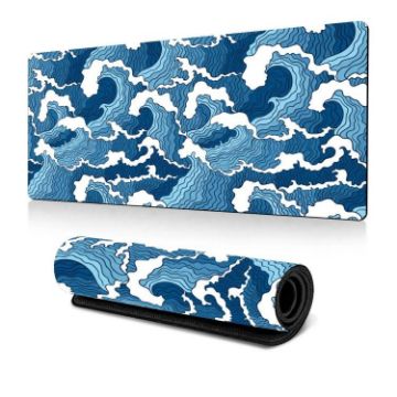 Large Abstract Mouse Pad 300x700x2mm - Gamer Office Desk Mat - 1