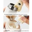 3 In 1 Cup Brush Rabbit Crevice Bottle Mug Cleaning Brush Beige - 7