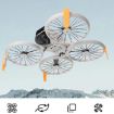 DJI Flip CQT 4 In 1 Drone Folding Booster Stand Landing Bracket Gray - 2