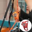 XINDA TP-XS04 Orange Climbing Chest Rope Ascender for Cave Exploration - 6