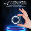 APEXEL APL-FL26 Tri-color 9-speed Ring Light for Jewelry & Food Photography - 6