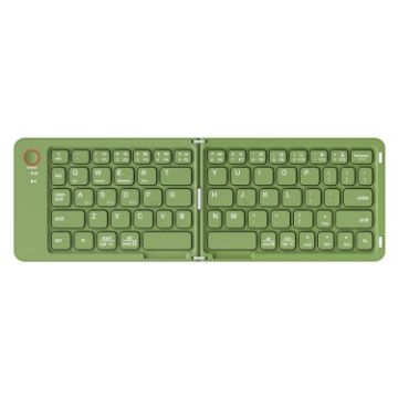 Green B023 Folding Mini Wireless Bluetooth Keyboard for Phone & Laptop - 1
