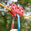 XINDA XD-Q9676 Outdoor Double Axle Pulley, Black - Slip Rope Transport - 2