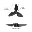 DJI Neo BRDRC Drone Propeller Wing Protection Accessories - 2 Pairs Red - 3