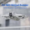 DJI Neo BRDRC Metal Bumper Crash Bar Gimbal Lens Protector Silver - 2