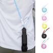 BRDRC Camera Strap Crossbody Lanyard 1/4" Screw Anti-loss (Black Red) - 2