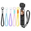 BRDRC Sports Camera Lanyard - Yellow Rope, Orange Knot, 1/4" Screw - 2