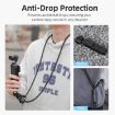 BRDRC Sport Camera Lanyard 1/4" Screw Anti-Lost Crossbody (Black/Gray) - 4