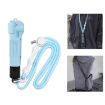 BRDRC Sport Camera Lanyard 1/4" Screw Anti-Lost Crossbody (Yellow/White) - 2