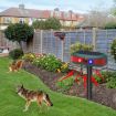 Outdoor Solar Alarm Infrared Sensor Animal Repeller N911Y (Red) - 2