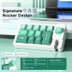 MKESPN K810 Wired Mechanical Gaming Keyboard, RGB Backlight, Hot Swap, Green - 6