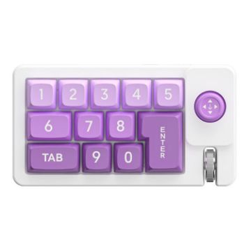 MKESPN K810 Pink Purple RGB Backlight Wired Mechanical Gaming Keyboard - 1
