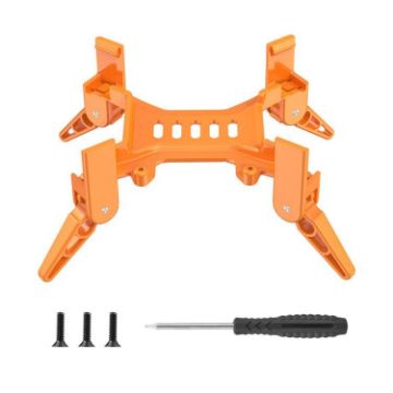 DJI Avata 2 BRDRC Orange Folding Landing Gear & Gimbal Protector - 1
