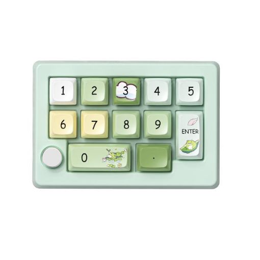 MKESPN W908 Wireless RGB Gaming Mechanical Keypad, Tri-Mode, Hot-Swappable - 1