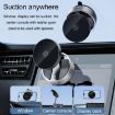 Magnetic Car Phone Holder - T20 Folding Stand for Center Console (Black) - 6