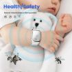Ultrasonic Mosquito Repellent Watch Bracelet - Black | Outdoor Use - 3