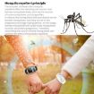 Ultrasonic Mosquito Repellent Watch Bracelet - Black | Outdoor Use - 4
