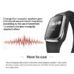 Ultrasonic Mosquito Repellent Watch Bracelet - Black | Outdoor Use - 6