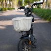 E-bike Basket Beige Sunscreen Cover Rainproof Hanging Storage Bag - 9