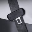 Tesla Model 3/Y Seat Belt Anti-Collision Silicone Cover - Black - 2