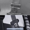 Tesla Model 3/Y Seat Belt Anti-Collision Silicone Cover - Black - 3