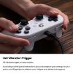 8BitDo Pro2 Wired Gamepad for Xbox One/Series X/S - White - 4