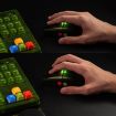 8BitDo Retro R8 Green Translucent Wireless Mouse + Charging Base - 3