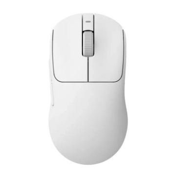 Ajazz AJ199 MAX Tri-Mode Wireless/Wired Gaming Mouse PAW3395 White - 1