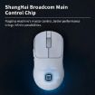 Ajazz AJ199 MAX Tri-Mode Wireless/Wired Gaming Mouse PAW3395 White - 5