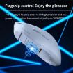 Ajazz AJ199 MAX Tri-Mode Wireless/Wired Gaming Mouse PAW3395 White - 6
