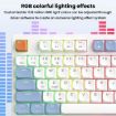 Ajazz AKP815 81-Key Wired RGB Mechanical Keyboard with LCD Screen - 4