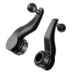Black Car Phone Holder with Extension Rod - Air Vent Clip Accessory - 2