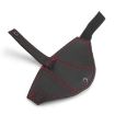 Racing Car Seat Belt Limiter Guard - Fleece Black Safety Buckle - 4