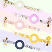 Yellow Silicone AirTag Cover Pet Collar with Bell & Daisy Design - 2
