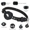 AirTag Tracker Silicone Case for Pets - Reflective Stars & Moon Collar (Pink) - 4