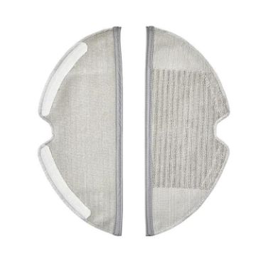 Mop Pads for Xiaomi Mijia 1C/2C/1T Robot Vacuum - 2 Pack (Gray) - 1
