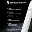 Sarmocare S100 Sonic Electric Toothbrush, 8 Heads, IPX7 Waterproof, Black - 5