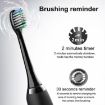 Sarmocare S100 Sonic Electric Toothbrush, 8 Heads, Waterproof, Navy Blue - 6