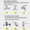 Karcher Car Washer 4/5 Point Universal Faucet Adaptor for Gardening - 6