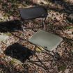 Naturehike Portable Folding Stool - Black Aluminum Camping Chair - 2