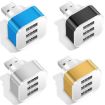 3-Port USB 2.0 Hub Expander - Silver | Compact & Efficient Connectivity - 2