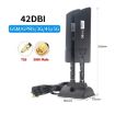 5G Router Antenna 42dBi Outdoor Long Range WiFi Booster SMA Male Black - 3