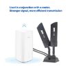 5G Router Antenna 42dBi Outdoor Long Range WiFi Booster TS9 White - 6
