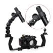 36mm Adjustable Diving Flashlight Holder Clamp for Dive Photography - 5