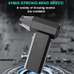 Mini Brushless Motor Turbo Jet Fan 90000RPM 41m/s with Nozzle (Black) - 2
