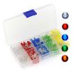 F3 LED Boxed Set - 500pcs, 5 Colors Light Emitting Diodes - 2